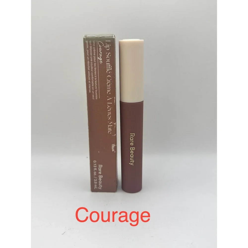 Rare Beauty Lip Souffle Matte Lip Cream Courage NEW